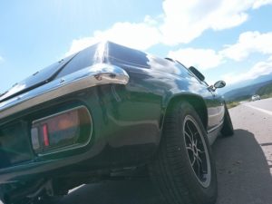 ロータスにはこういう天気の日だけ乗りたい