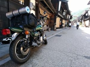 荷物満載だと取り回しも疲れるよ