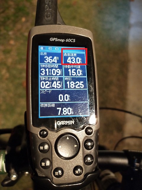 GPSで走行距離と時間を計測しつつ走ってみました。