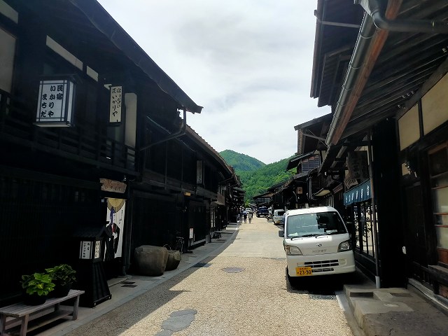 奈良井宿。