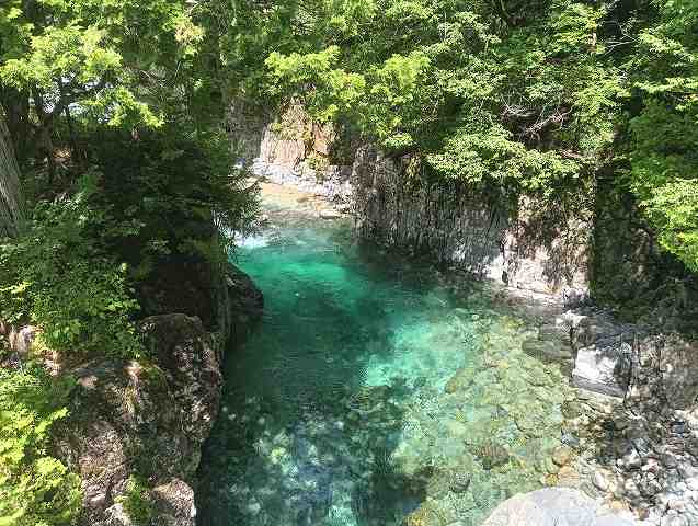 阿寺ブルー。