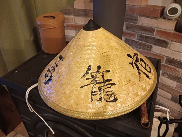 馬籠宿の傘。