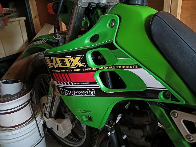 KDX125SR1号機。