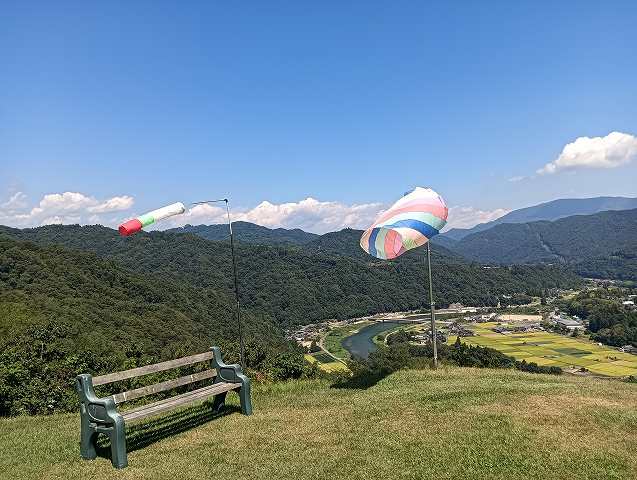 生坂スカイスポーツ公園。