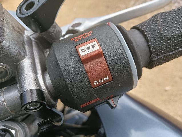 VT250FHのキルスイッチ。