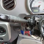 ラパンSSの純正ワイパースイッチ。