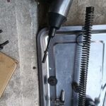 Z750D1フロントフォーク。