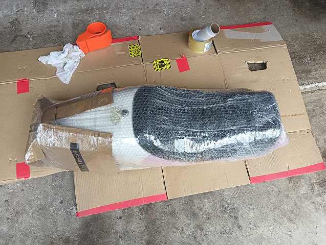 RZ250用社外シングルシート。