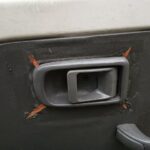 軽トラのドア内張。
